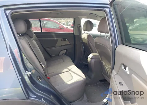 2012 Kia Sportage Lx from USA, damaged, VIN KNDPB3A28C7263326